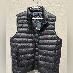 Polo Ralph Lauren performance lightweight packable vest Sz L NWT - flaw